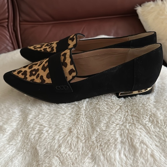Franco Sarta, Sansa 2. Black and camel loafer. Size 8. Brand new inbox.NWT. - Picture 2 of 5